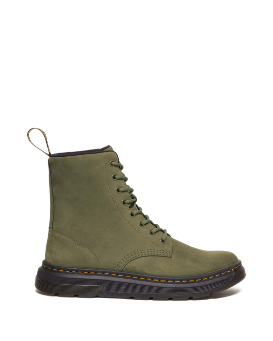 Crewson Nubuck Leather Everyday Boots in DMs Olive