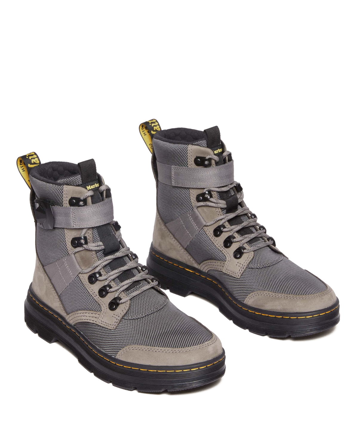 Combs Tech II Fleece-Lined Casual Boots in Nickel Grey