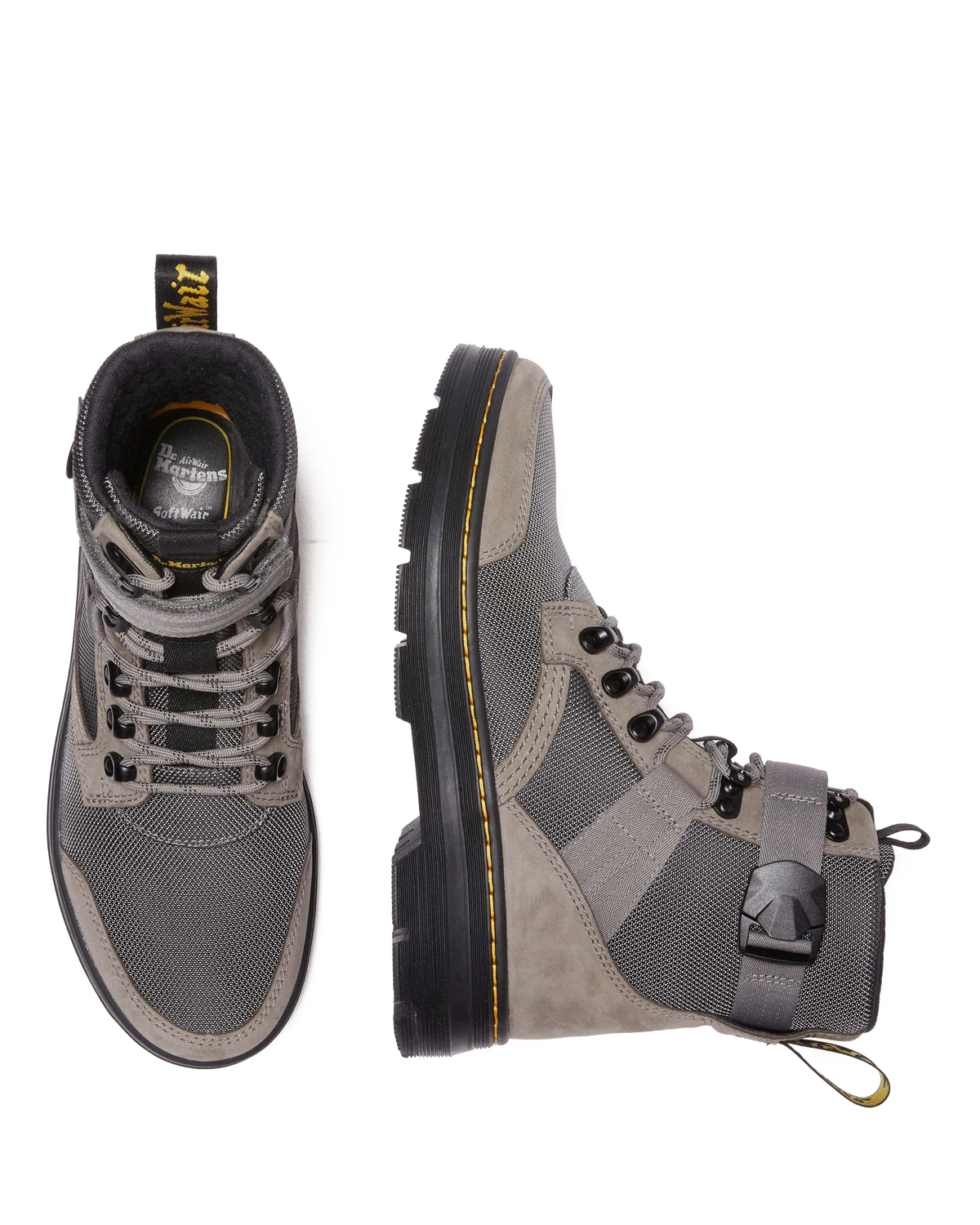Combs Tech II Fleece-Lined Casual Boots in Nickel Grey