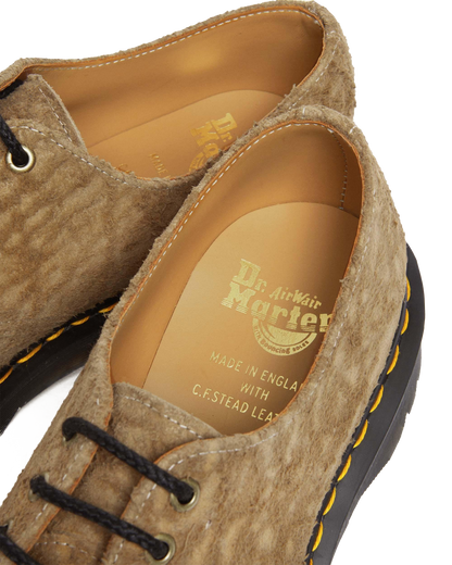 1461 Bex Made in England Emboss Suede Oxford Shoes in England Emboss Suede Oxford Shoes in Savannah Tan
