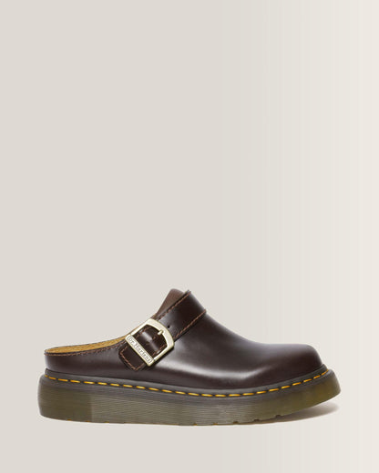 Laketen Atlas Leather Slingback Platform Mules in Charro