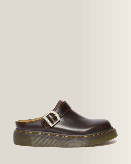 Laketen Atlas Leather Slingback Platform Mules in Charro