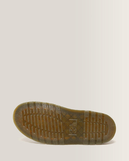 Jorge II Tumbled Nubuck Leather Slingback Mules in Muted Olive
