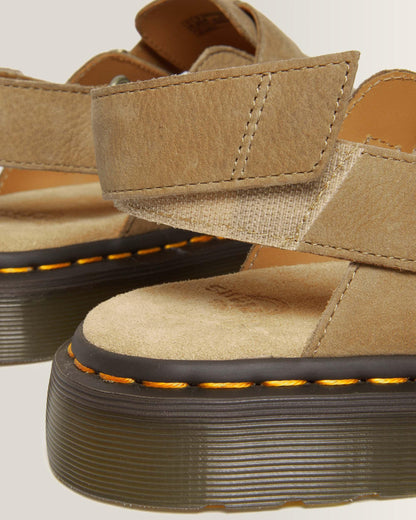 Jorge II Tumbled Nubuck Leather Slingback Mules in Savannah Tan