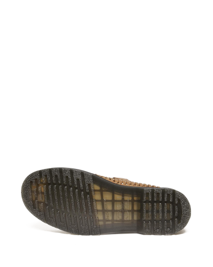 Adrian T-Bar Leather Mary Jane Shoes in British Tan