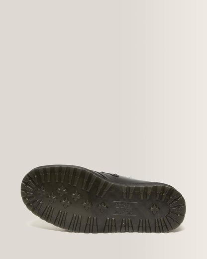 Ramsey 3-Eye Zebra Print & Leather Platform Creepers in Black+Zebra