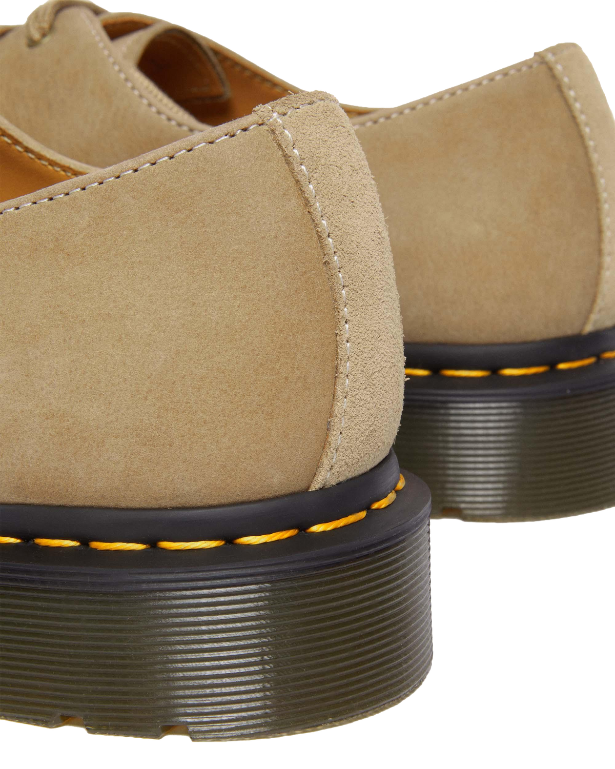 1461 Tumbled Nubuck Leather Oxford Shoes in Savannah Tan