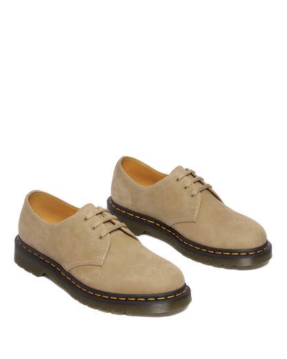 1461 Tumbled Nubuck Leather Oxford Shoes in Savannah Tan