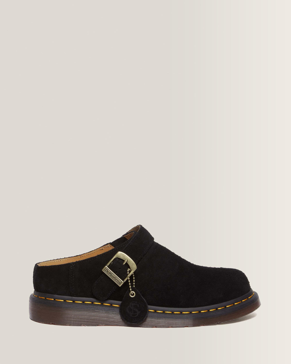 Isham Desert Oasis Suede Mules in Black