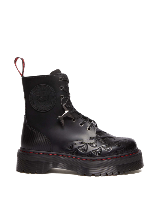 Jadon Boot WB Blade Runner Leather Platforms in Black