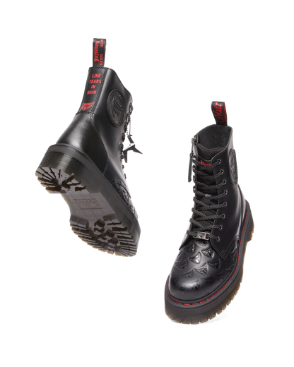 Jadon Boot WB Blade Runner Leather Platforms in Black