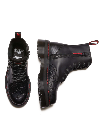 Jadon Boot WB Blade Runner Leather Platforms in Black