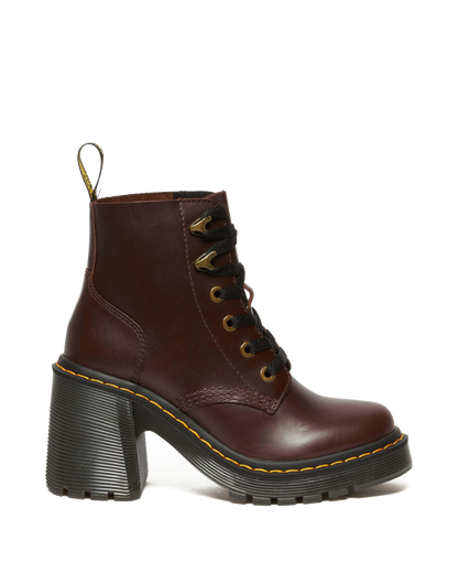 Jesy Dark Brown Classic Pull Up in Dark Brown