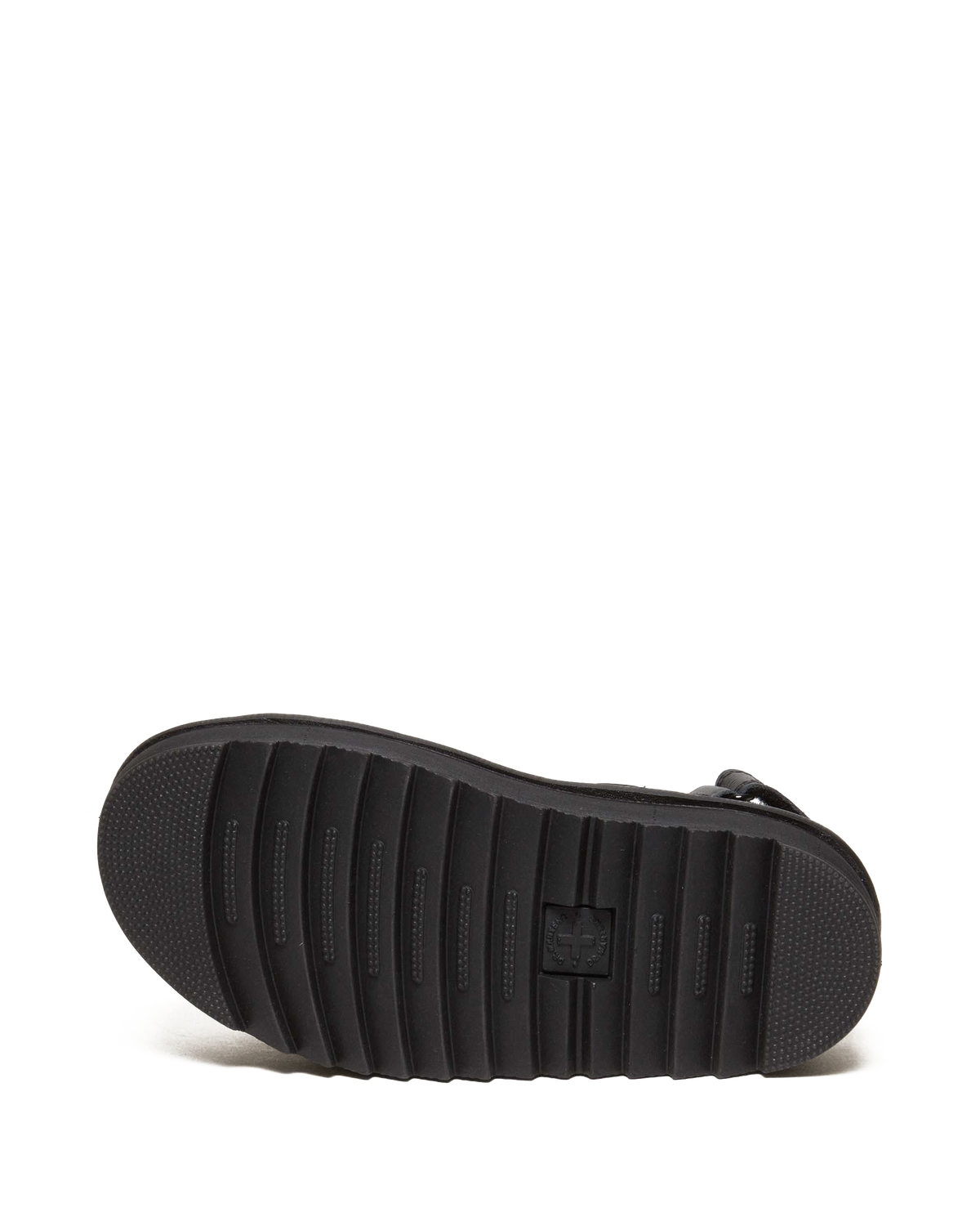 Kimber II Athena leather strap sandals in Black