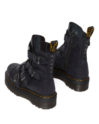 Jadon Boot Hinge Platforms in Black