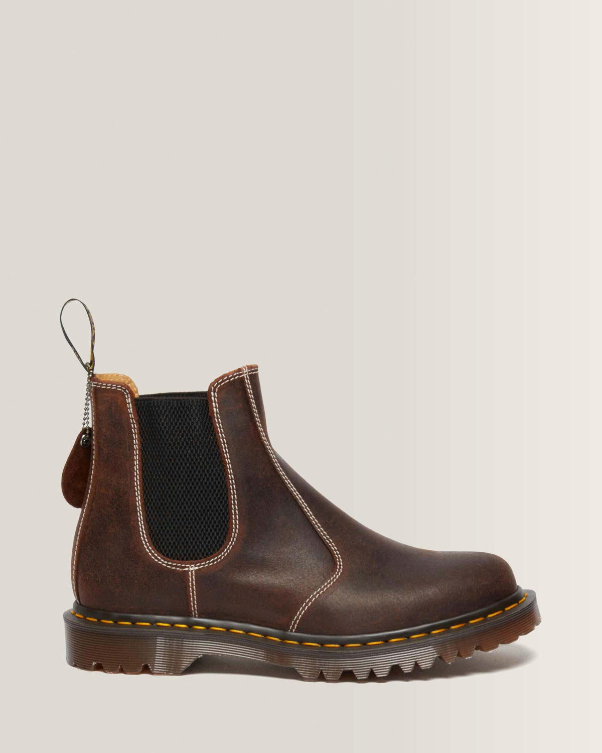 2976 Made in England Wax Commander Chelsea Boots in Brown