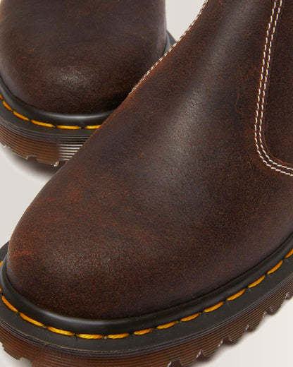 2976 Made in England Wax Commander Chelsea Boots in Brown