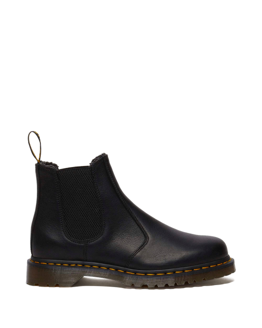2976 Grizzly Fleece Lined Chelsea Boots in Black