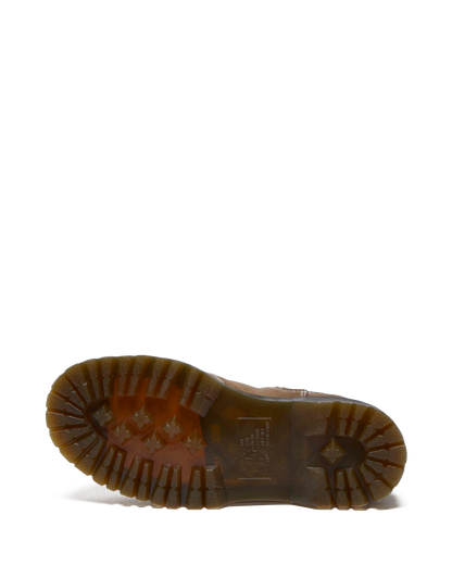 2976 Bex Faux Fur-Lined Platform Chelsea Boots in Khaki