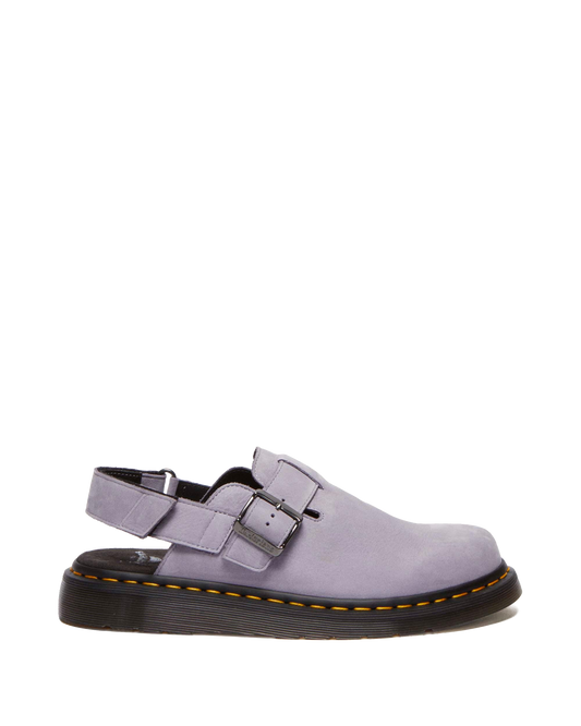 Jorge Ii  Soft Leather Slingback Mule in Purple