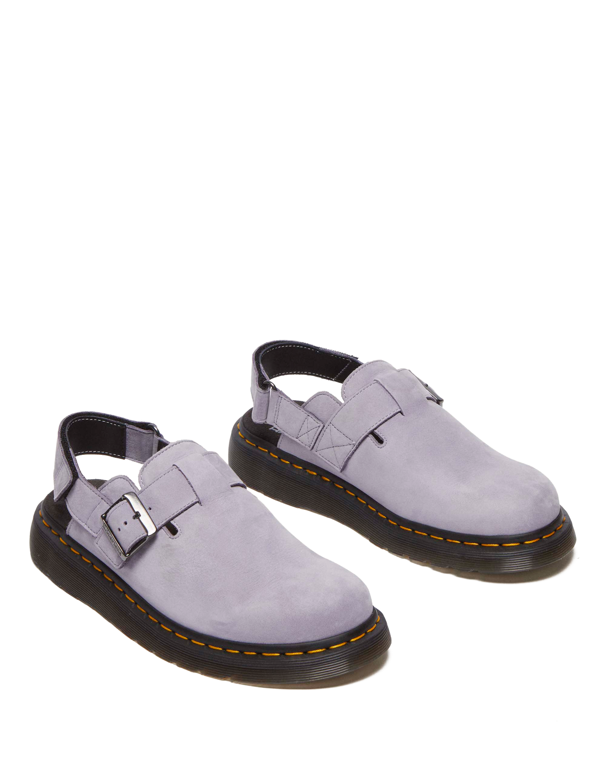 Jorge Ii  Soft Leather Slingback Mule in Purple