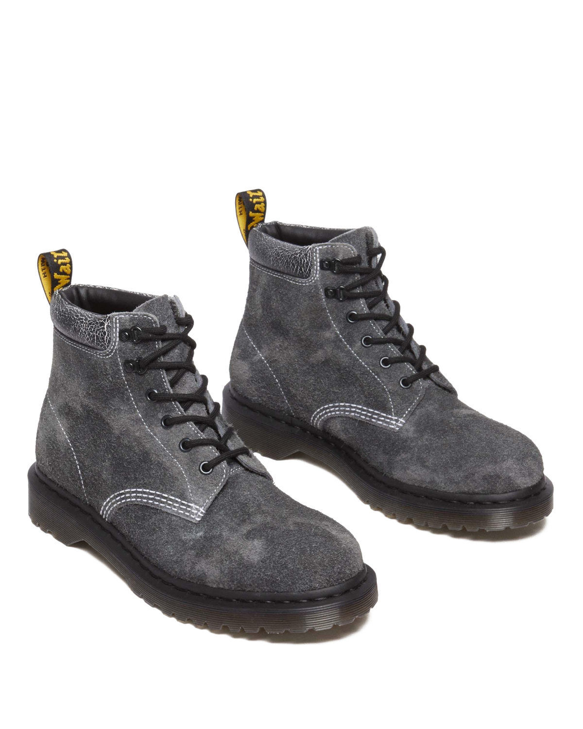 939 Stonewashed Suede Lace Up Boots