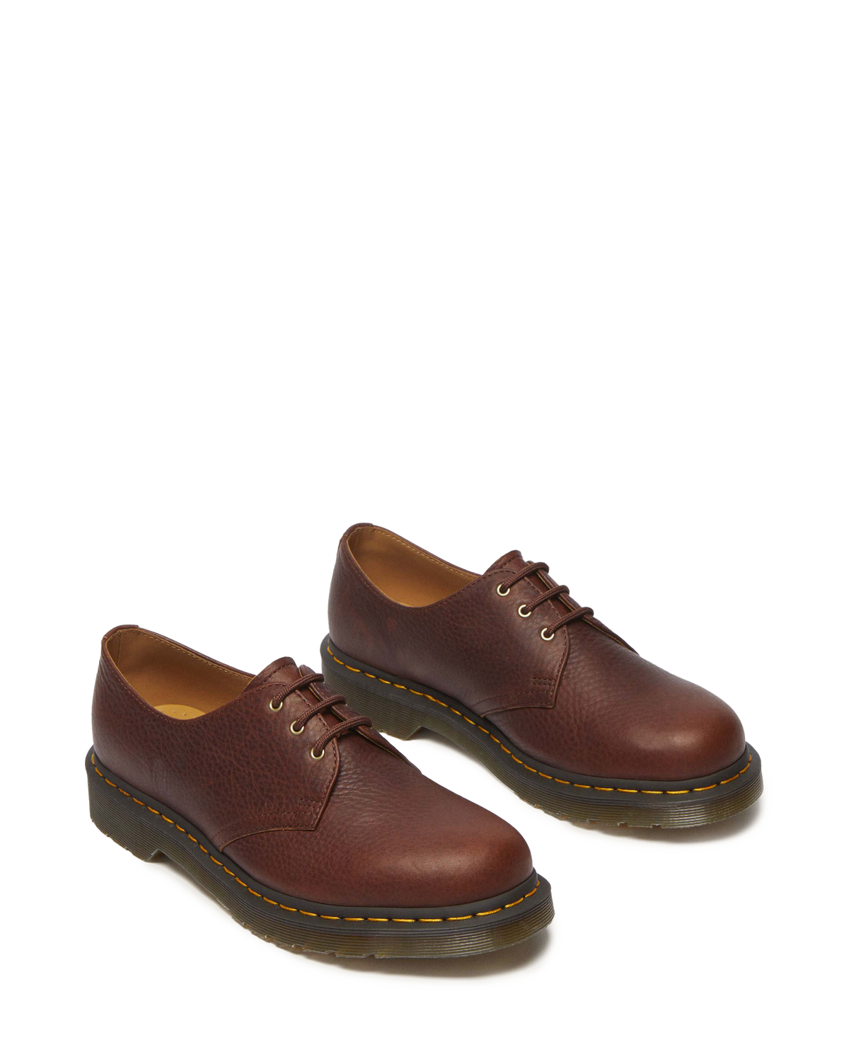 1461 Ambassador Leather Oxford Shoes in Cashew