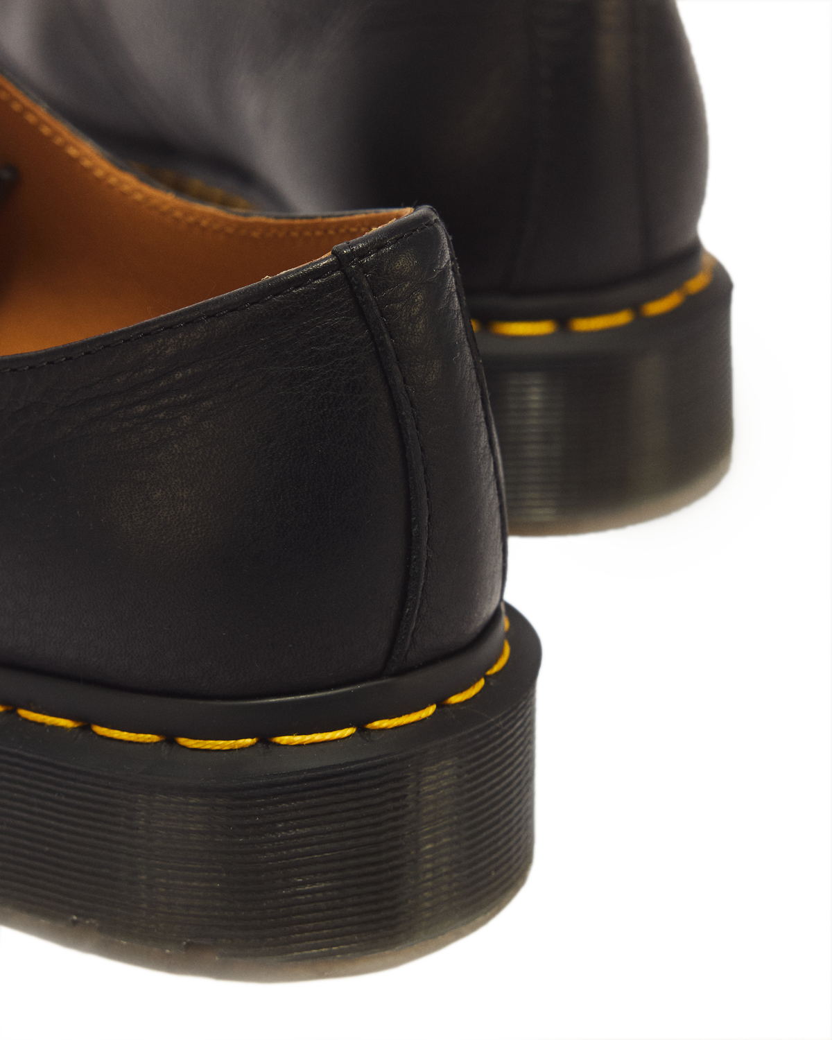 1461 Ambassador Leather Oxford Shoes in Black