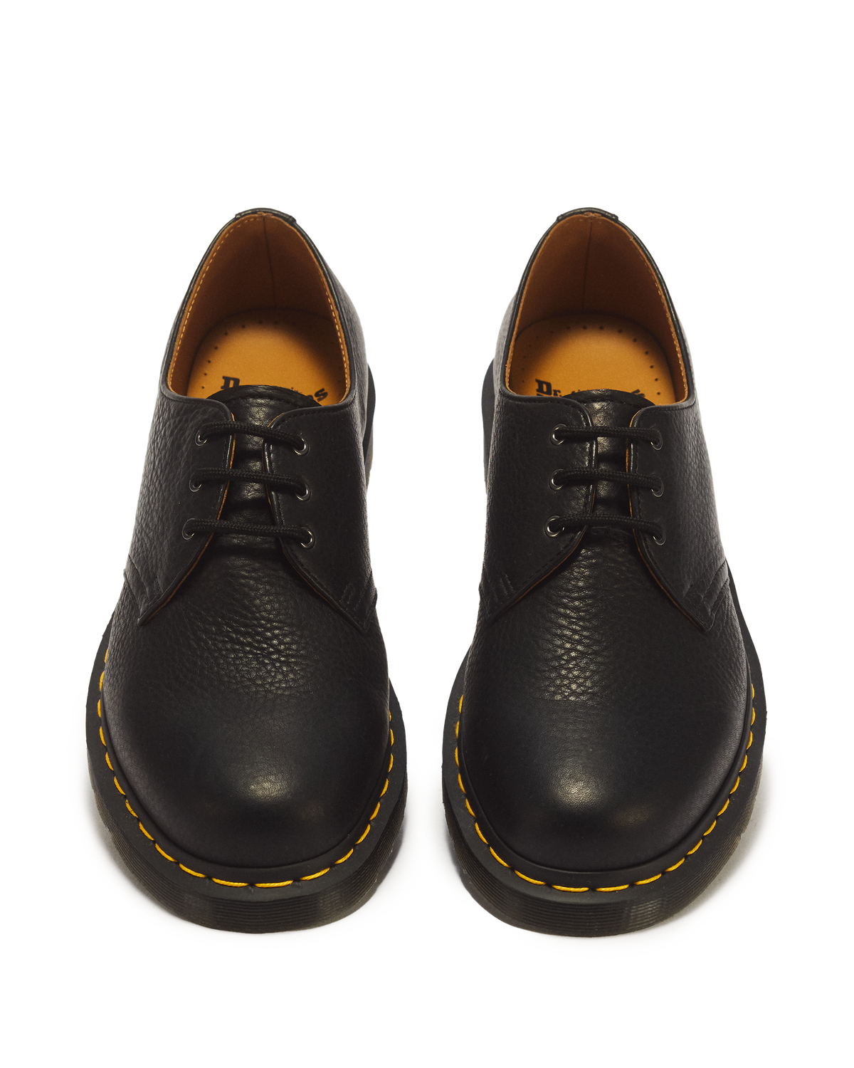 1461 Ambassador Leather Oxford Shoes in Black