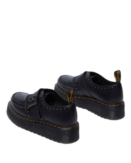 Ramsey Quad Stud Platform Creepers in Black