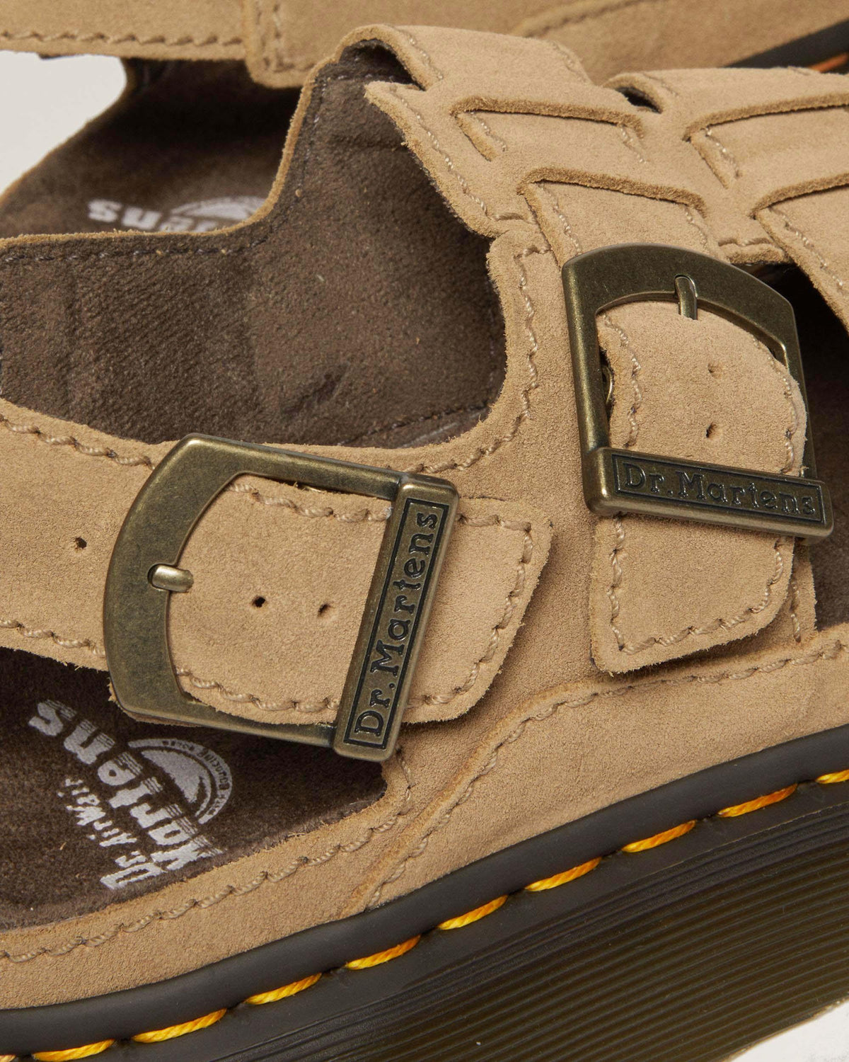 Wrenlie Bronx Suede Fisherman Sandals in Savannah Tan