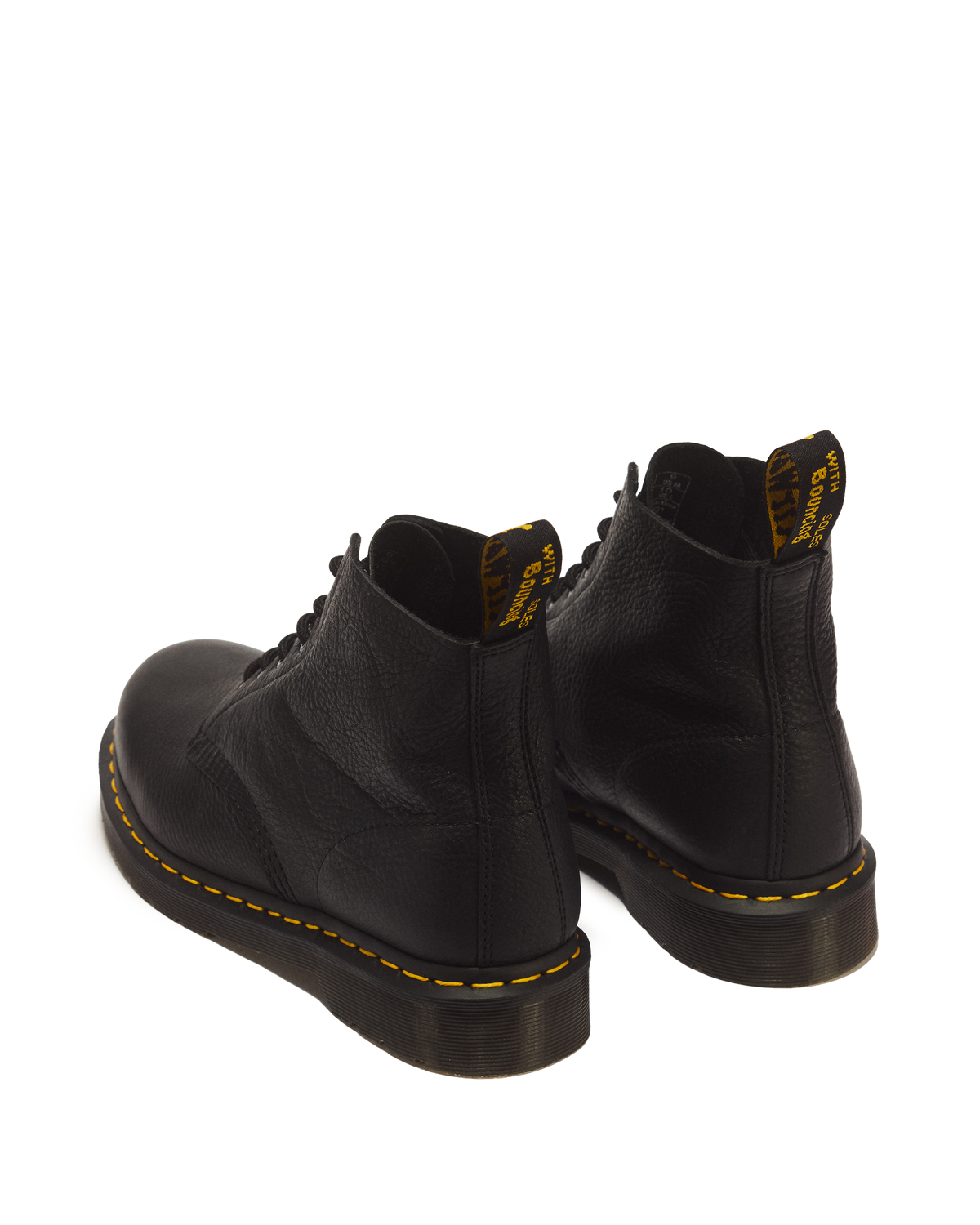101 Ambassador Leather Ankle Boots in Black