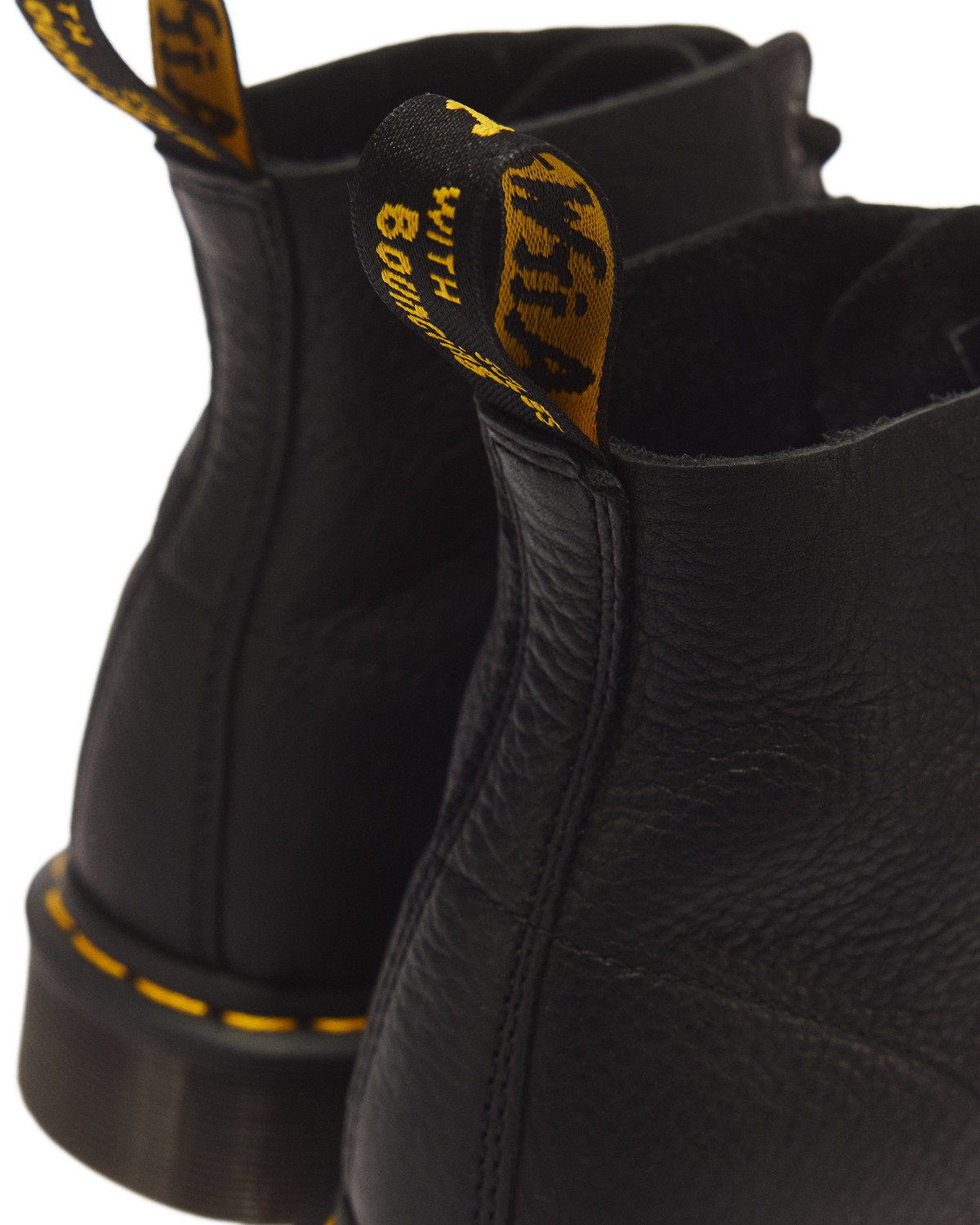 101 Ambassador Leather Ankle Boots in Black