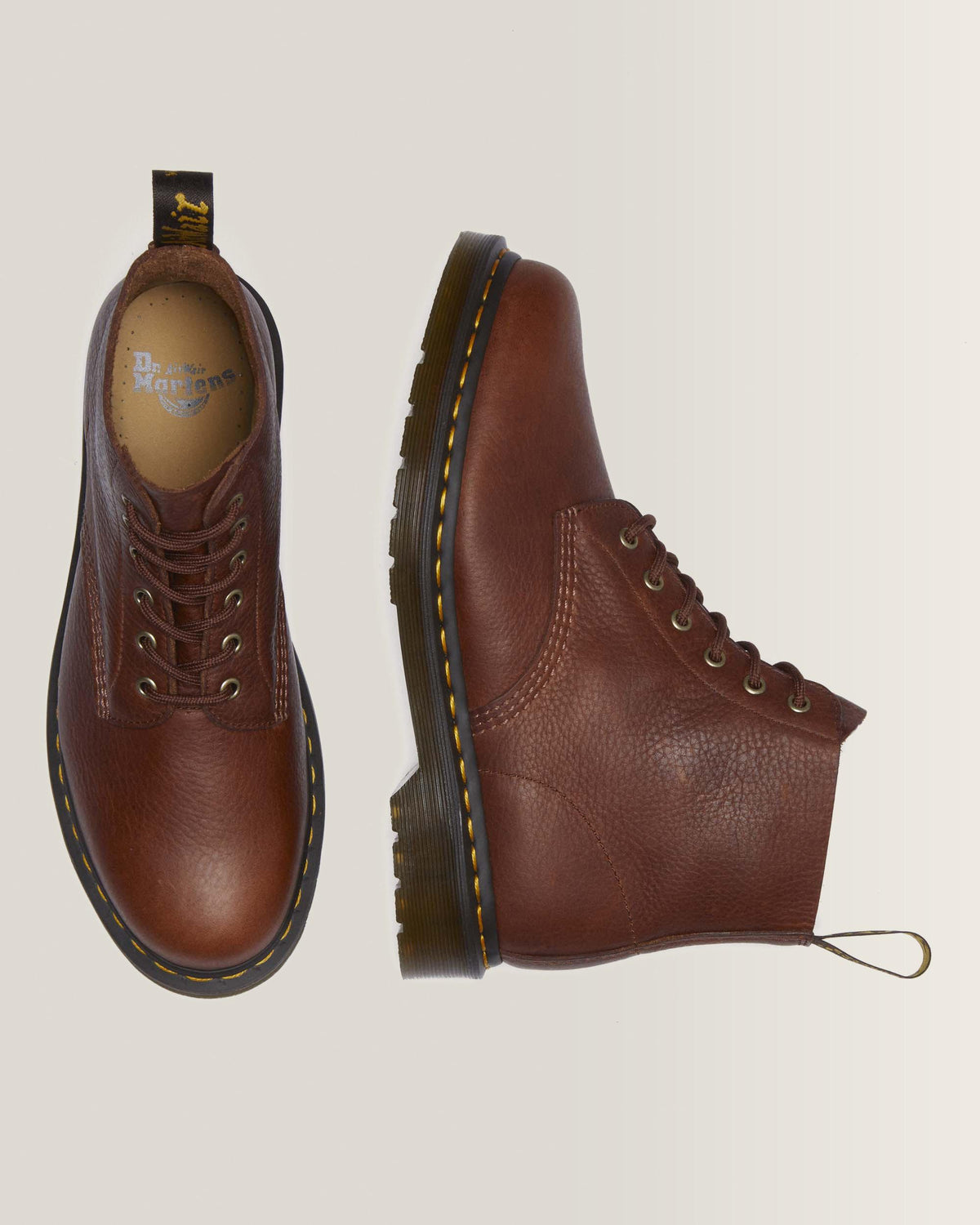 101 Ambassador Leather Ankle Boots in Cashew
