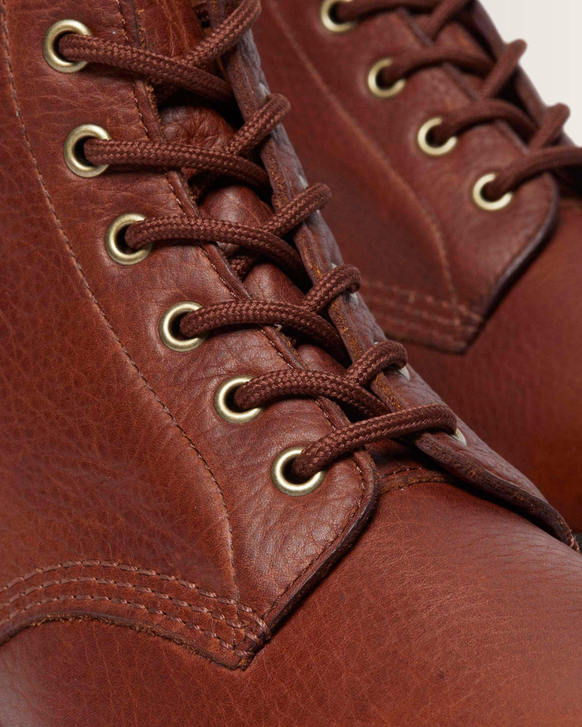 101 Ambassador Leather Ankle Boots in Cashew