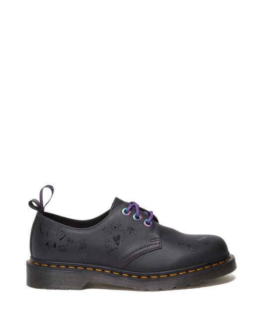 1461 BT21 Leather Oxford Shoes in Black