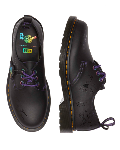 1461 BT21 Leather Oxford Shoes in Black