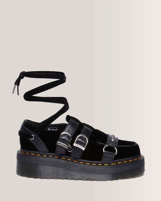RAMSEY WEDNESDAY PLATFORM CREEPERS in Black
