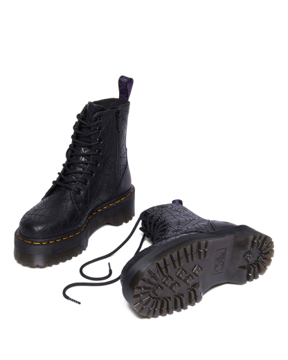Jadon Wednesday Platform Boots in Black