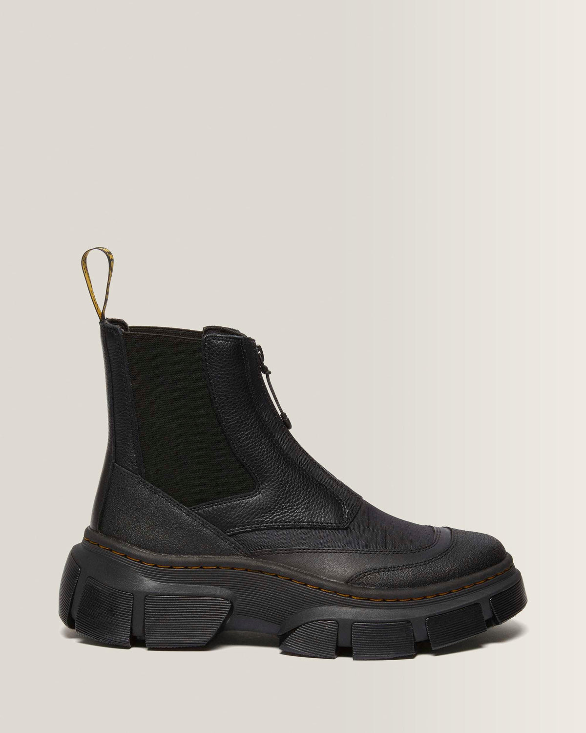 2976 DMXL  Platform Chelsea Boots in Black