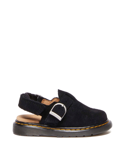 Toddler Jorgie Suede Mules in Black Bronx Suede
