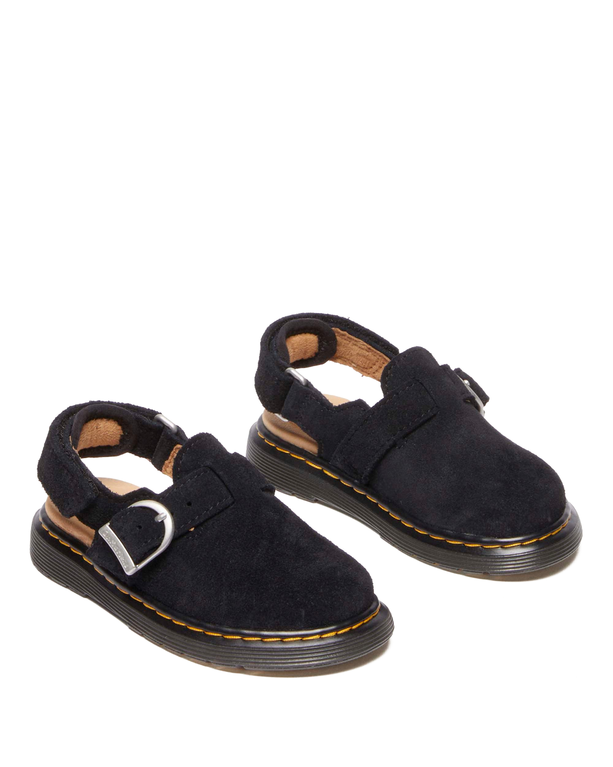 Toddler Jorgie Suede Mules in Black Bronx Suede
