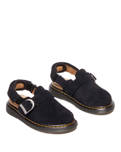 Toddler Jorgie Suede Mules in Black Bronx Suede