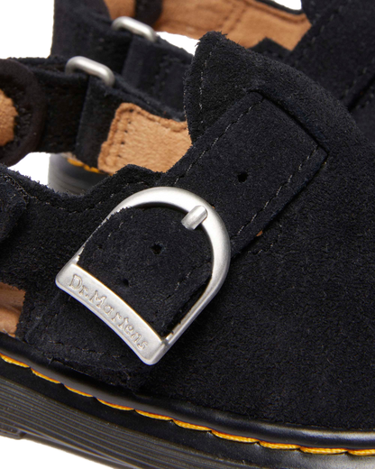 Toddler Jorgie Suede Mules in Black Bronx Suede