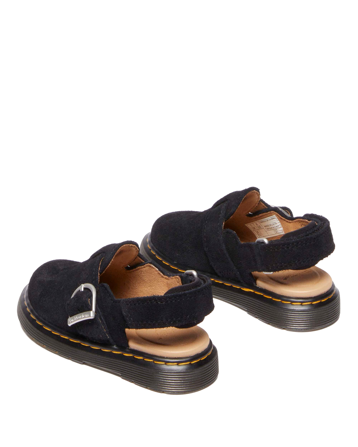 Toddler Jorgie Suede Mules in Black Bronx Suede