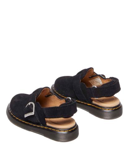 Toddler Jorgie Suede Mules in Black Bronx Suede