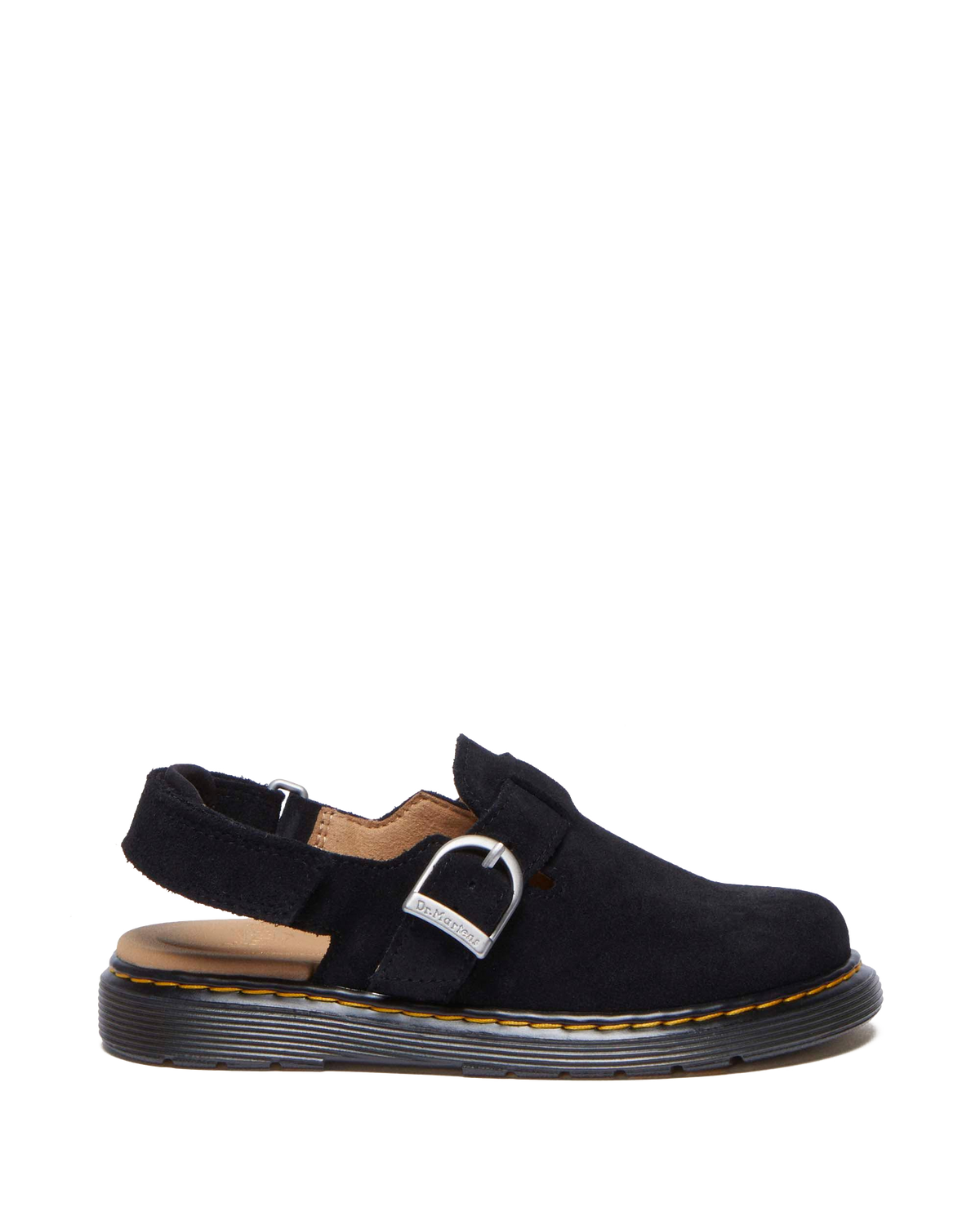 Junior Jorgie Suede Mules in Black Bronx Suede