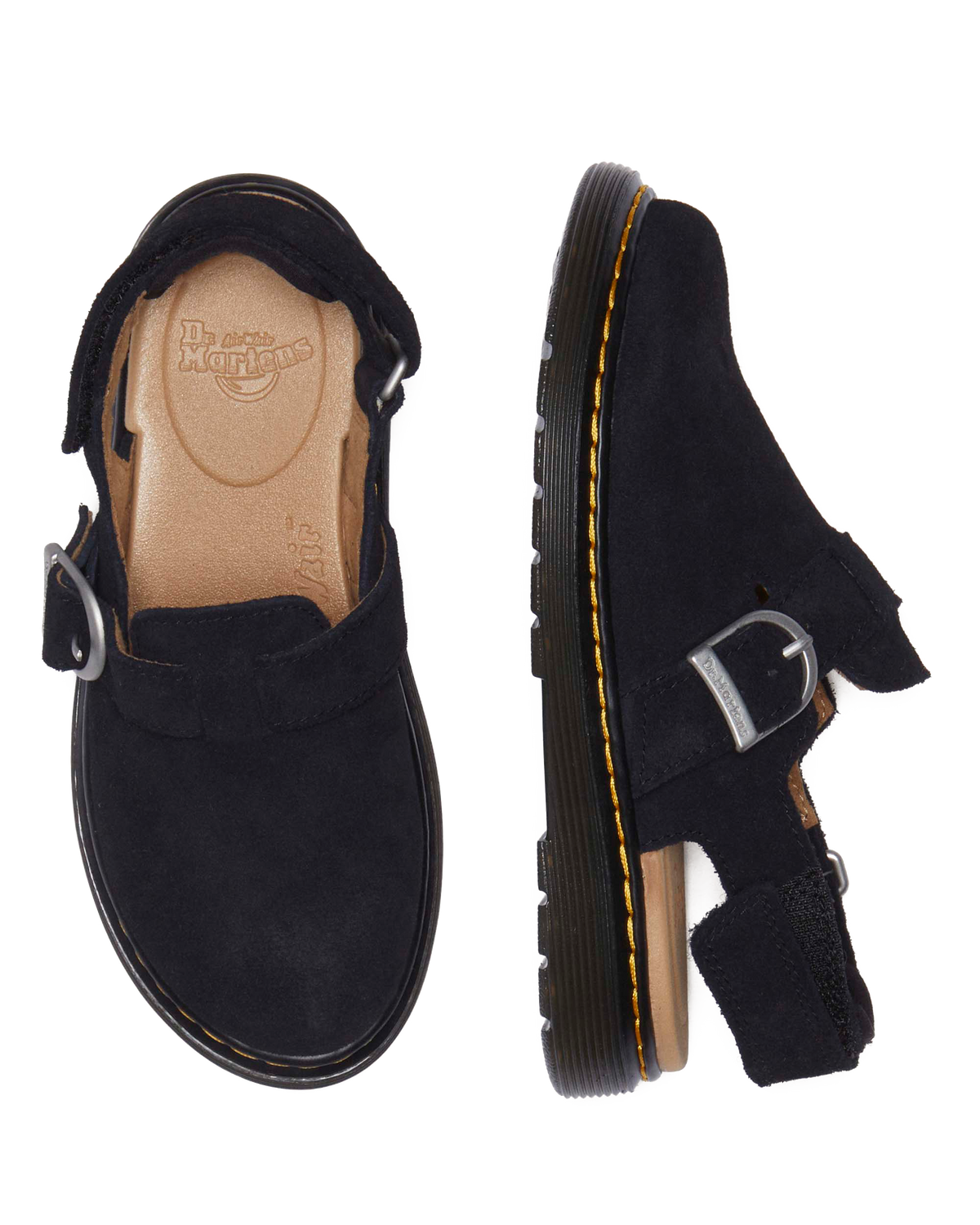 Junior Jorgie Suede Mules in Black Bronx Suede