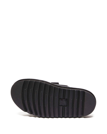 Raine Slide Athena leather sandals in Black