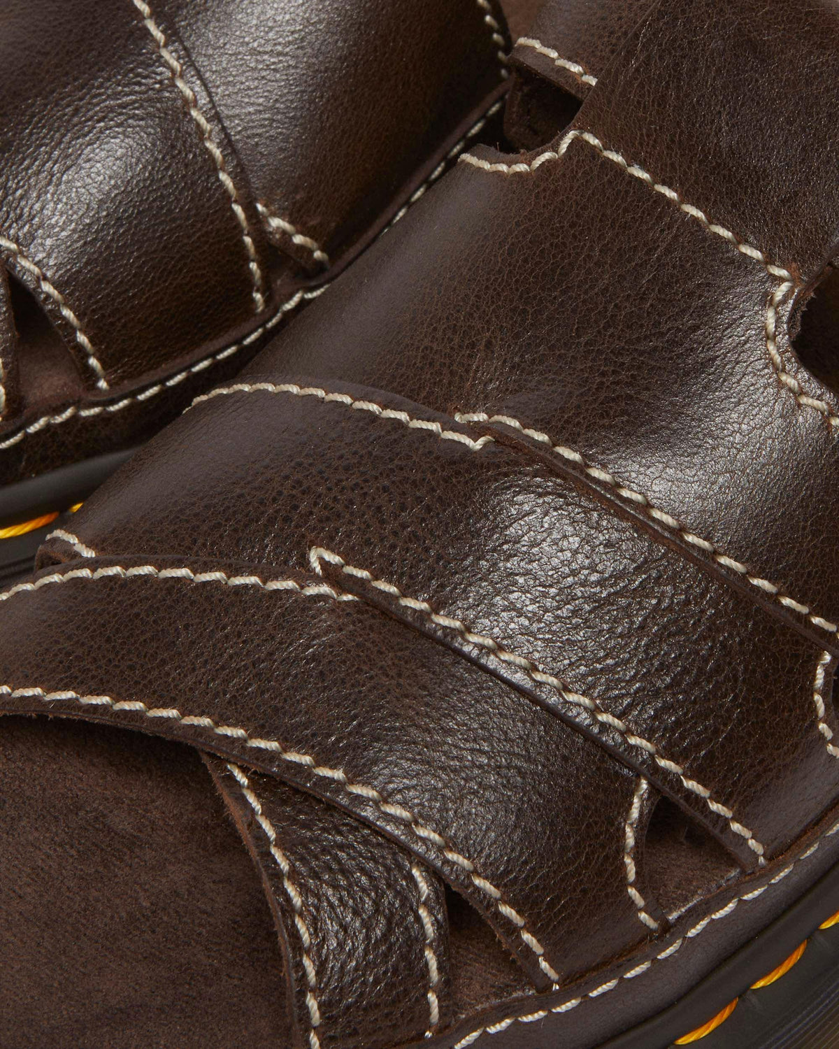 Maxxy Slide AR Rogue leather sandals in Brown